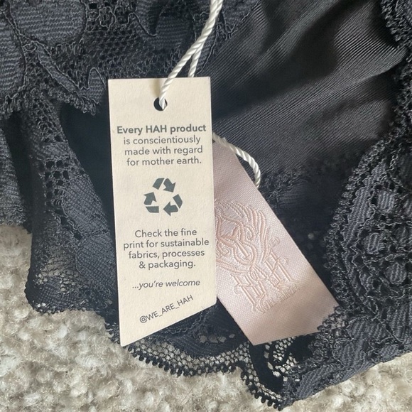 Free People We Are HAH Back Off Black Lace Bodysuit Size Small NWT MSRP $148 - Picture 5 of 10